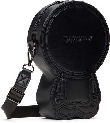 Taška cez rameno BAPE Embossed PU Leather Crossbody Bag Čierna | 002SGK801001MBLK, 3