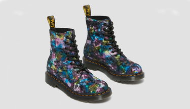 Tenisky a topánky Dr. Martens 1460 Pascal Confetti Suede Lace Up Čierna | DM27245001, 2