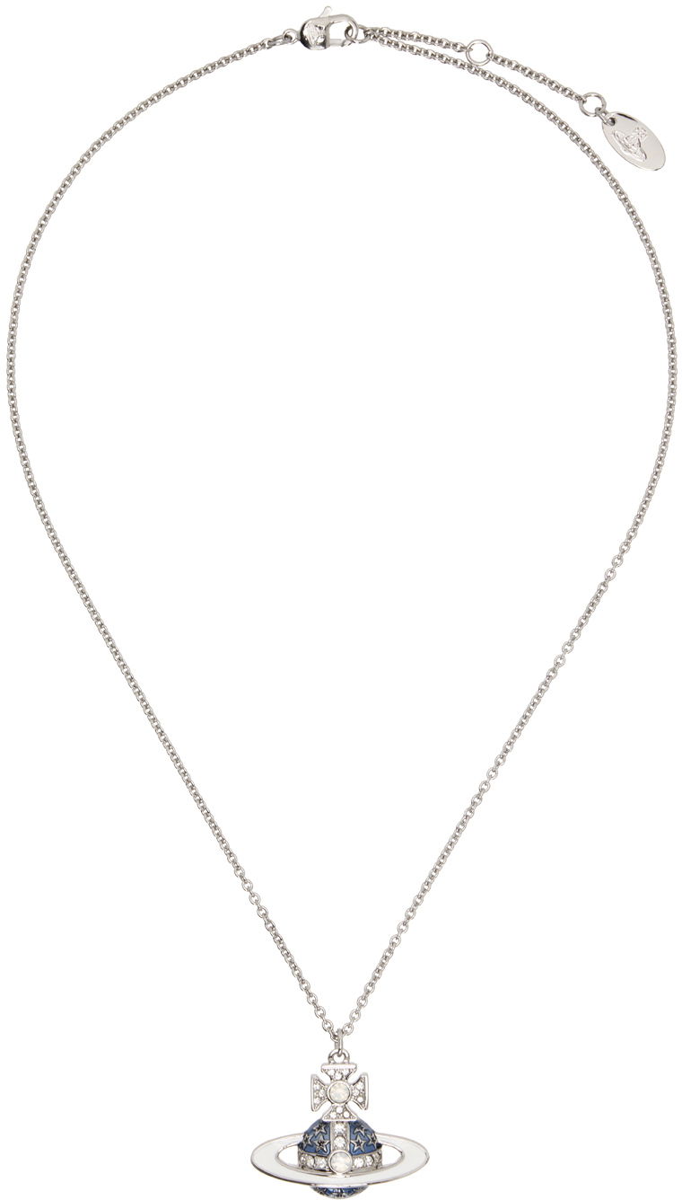 Náhrdelník Vivienne Westwood Pendant Necklace Šedá | 630203AO-02P539-, 0