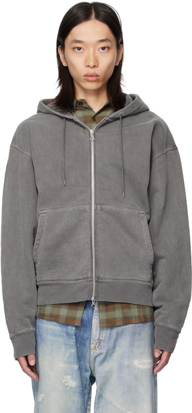 Mikina OUR LEGACY Our Legacy Rascal Zip-Up Hoodie Šedá | M4256RW, 0