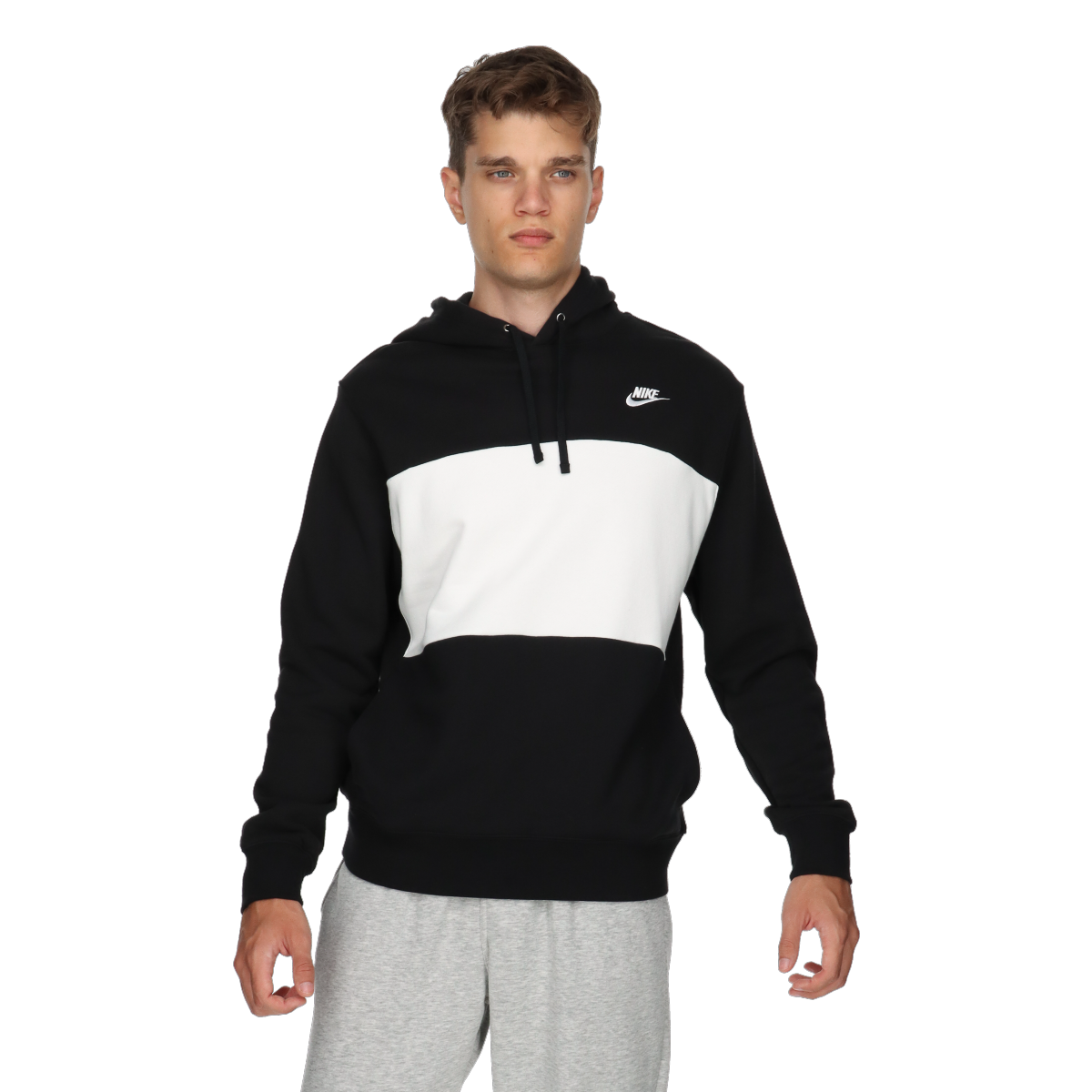 Mikina Nike Nike Club+ Fleece Hoodie Čierna | FB7415-010, 0