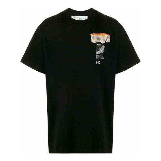Tričko Off-White Off-White The Golden Ratio Graphic Print T-Shirt Čierna | OMAA038R201850071088, 0