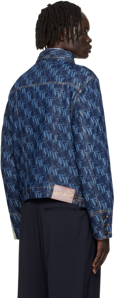 Bunda Vivienne Westwood Vivienne Westwood Stormrider Denim Jacket Modrá | 2801000K-W014I-, 2