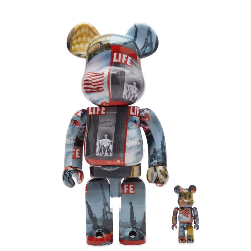 Zberateľské Medicom Toy BE@RBRICK Life Magazine 100% & 400% Rôznofarebný | 4530956609997