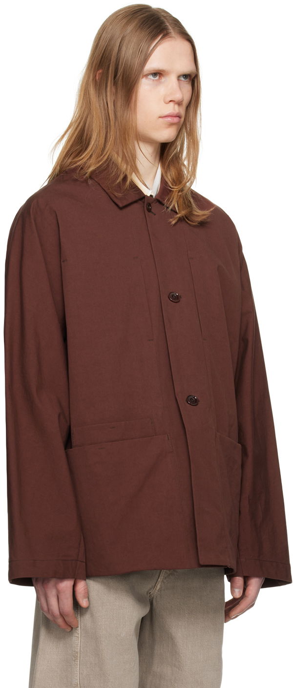 Bunda LEMAIRE Lemaire Single Breasted Jacket Hnedá | OW1075 LF1220, 1
