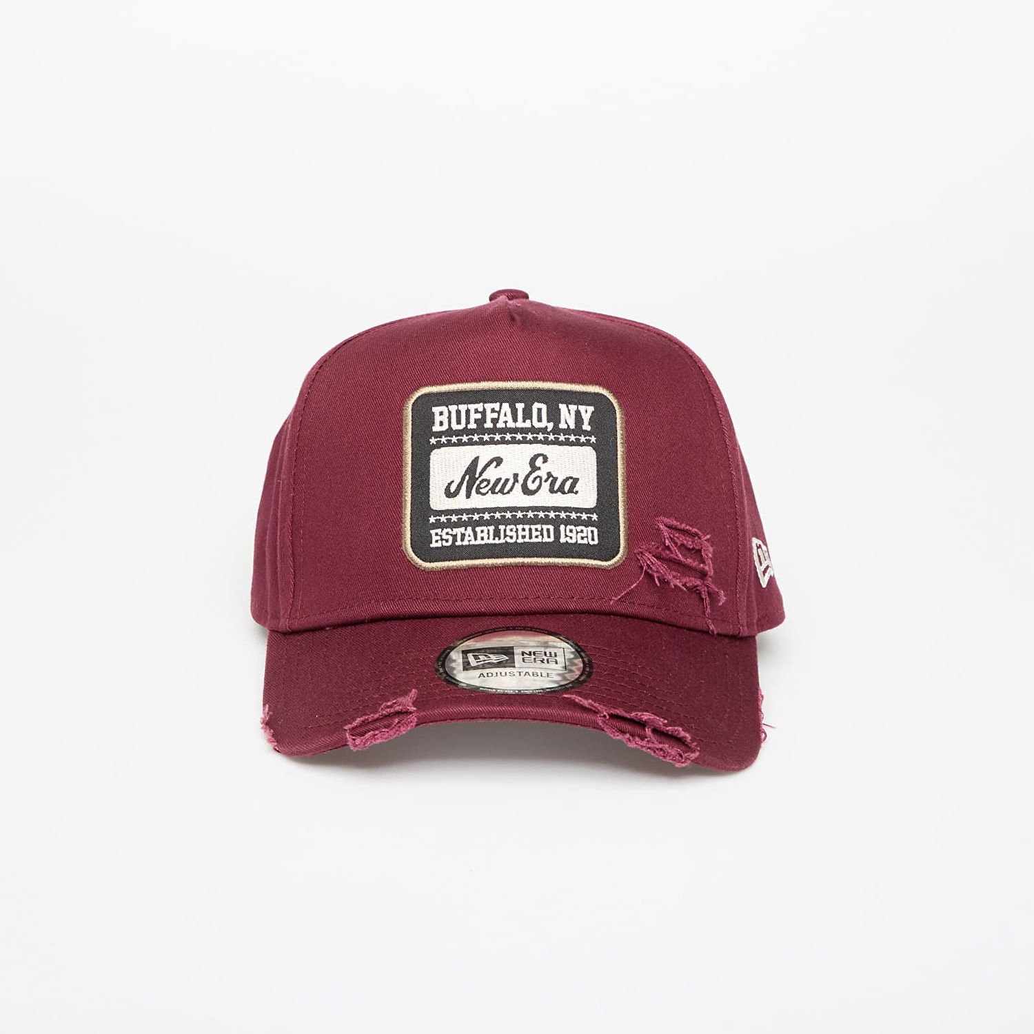 Šiltovka New Era New Era 9FORTY A-Frame Patch Distressed Cap Vínová | 60691085, 0
