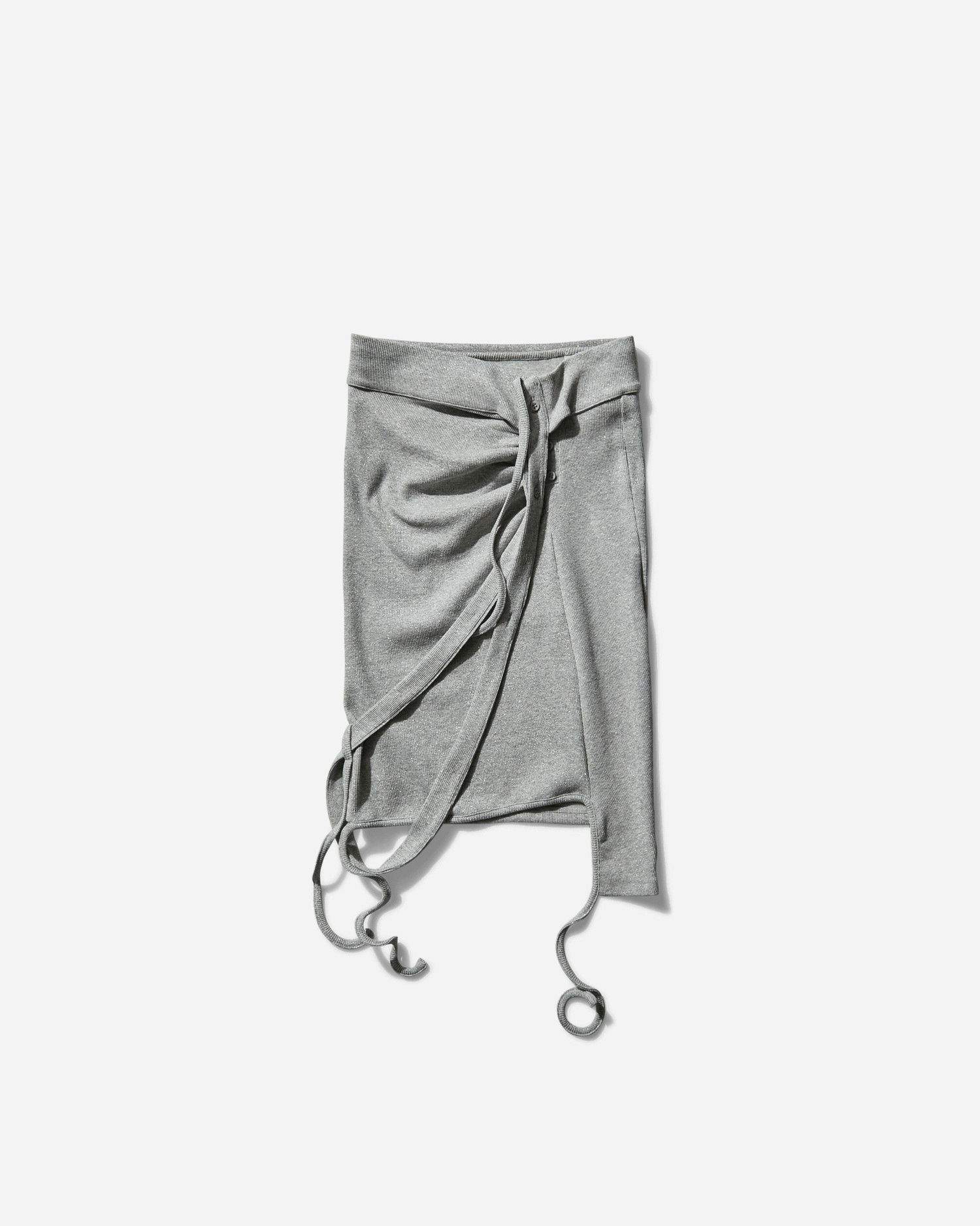 Sukňa Ottolinger Rib Wrap Skirt Šedá | 104-300104-02 GRYSLV, 0