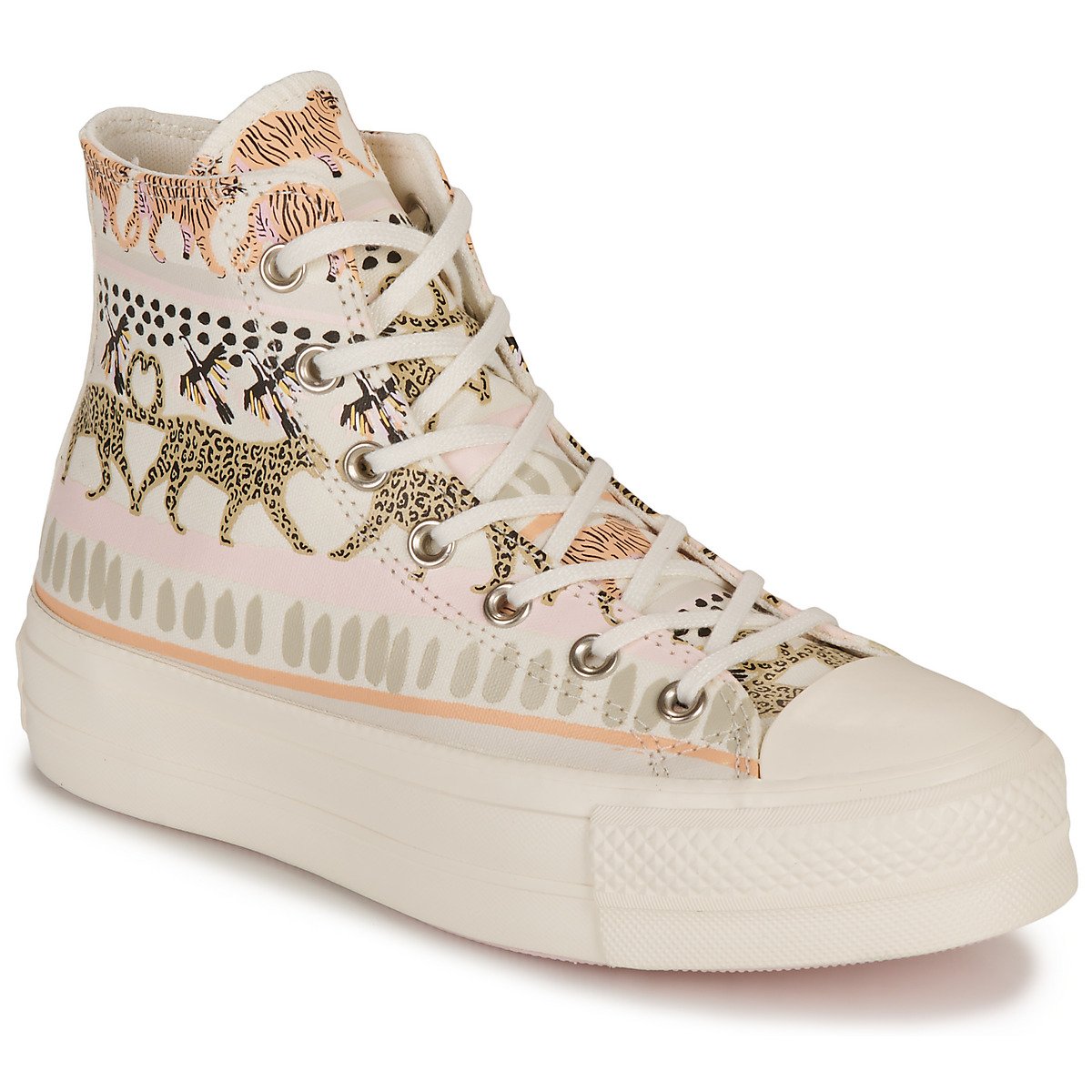 Shoes (High-top Trainers) CHUCK TAYLOR ALL STAR LIFT-ANIMAL ABSTRACT