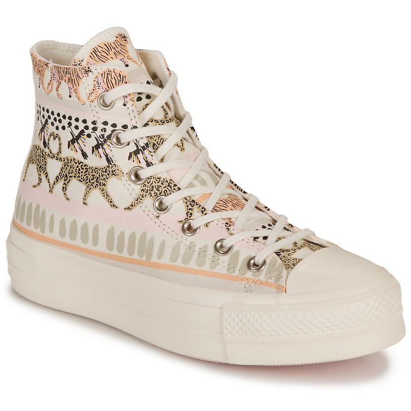 Tenisky a topánky Converse CHUCK TAYLOR ALL STAR LIFT-ANIMAL ABSTRACT Béžová | A06817C