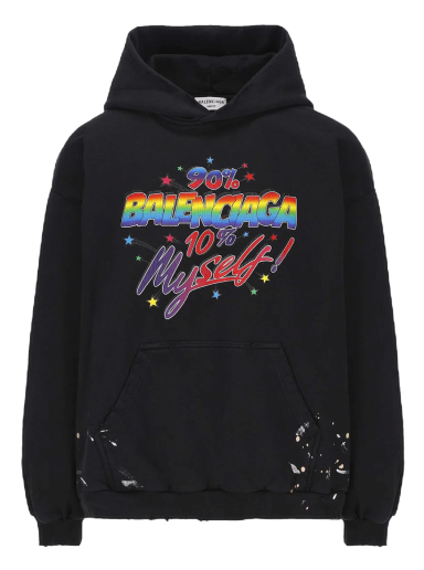 Mikina Balenciaga Hoodie Čierna | 697874 TMVH4 0105