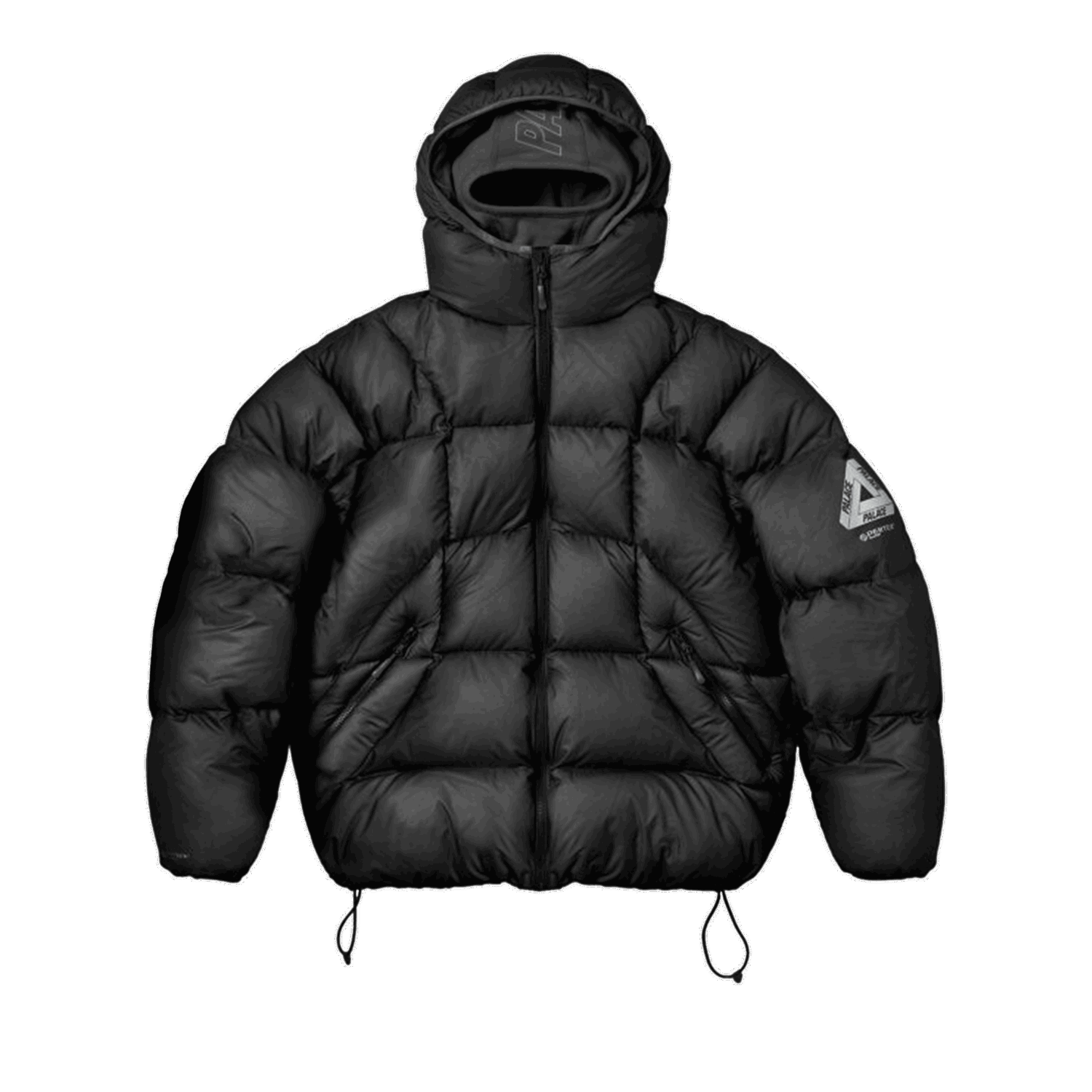 Prešívaná bunda Palace Pertex Frost Balaclava Puffa Čierna | P23JK089, 0