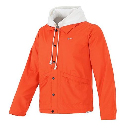 Bunda Nike Therma-FIT Standard Issue Hooded Jacket Oranžová | DA6858-891, 0