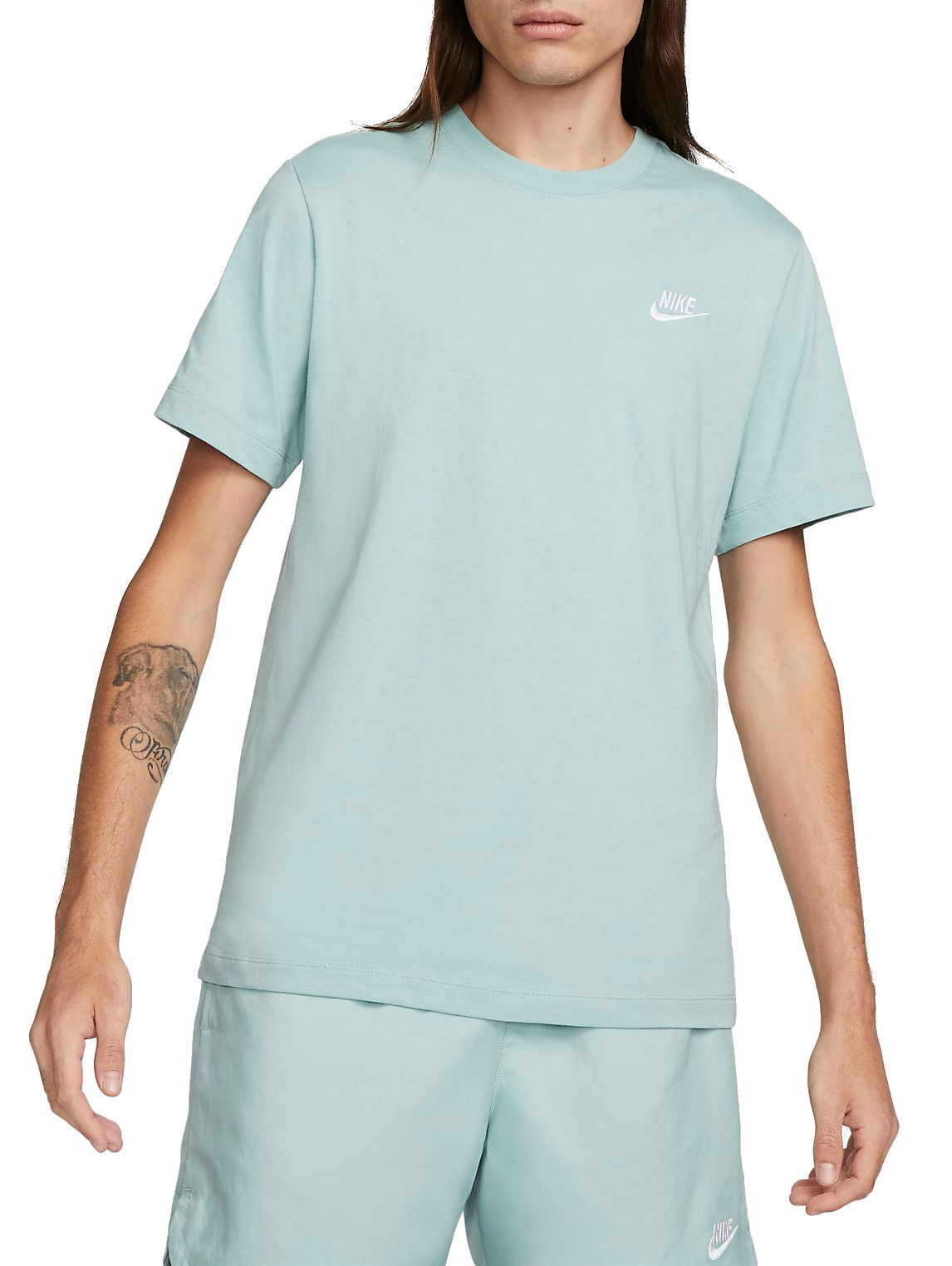 Tričko Nike Tee Sportswear Club Modrá | ar4997-310, 0