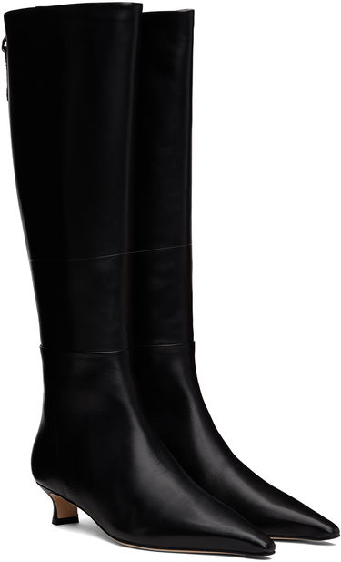 Šaty Aeyde Aeyde Zazie Leather Tall Boots Čierna | A11-KB-ZAZSS35KT-223-800-001, 3
