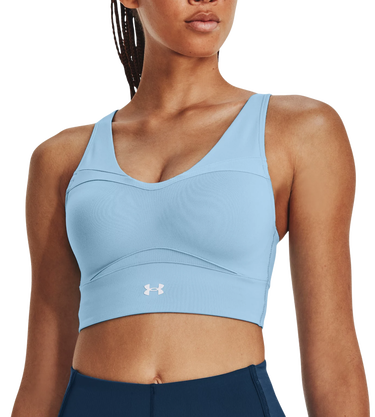 Podprsenka Under Armour Smartform Evo Mid-Impact Longline Sports Bra Modrá | 1381666-490, 0