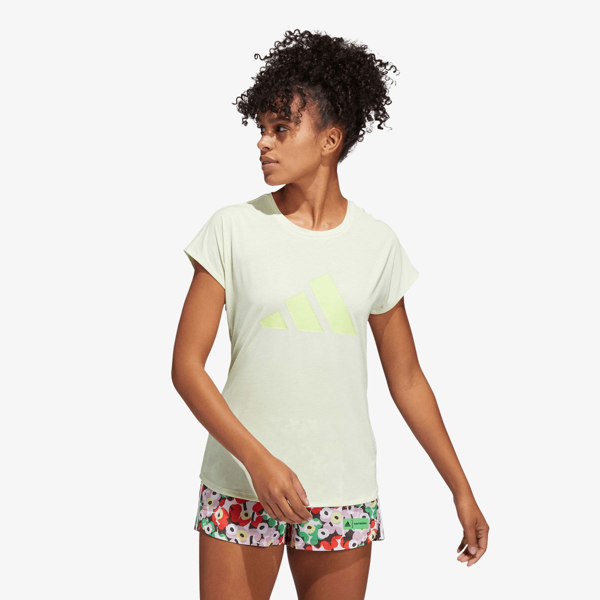 Tričko adidas Originals Training Short Sleeve T-Shirt Zelené | HD9573, 0