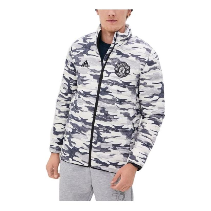 Prešívaná bunda adidas Originals Manchester United Football Lightweight Jacket Rôznofarebný | FR3866, 0