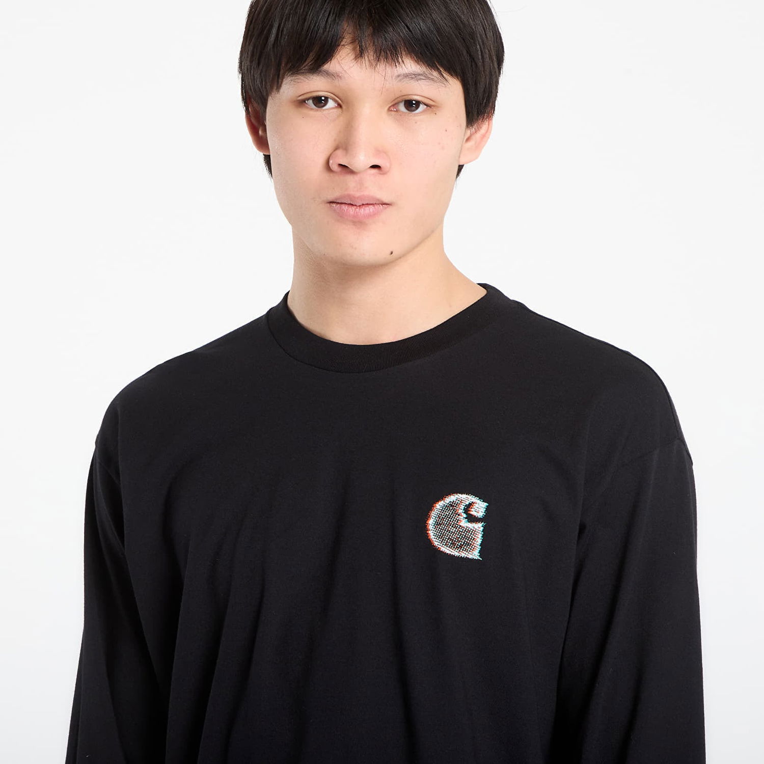 Tričko Carhartt WIP Mind Your Head Long Sleeve Graphic T-Shirt Čierna | I035999.89XX, 1