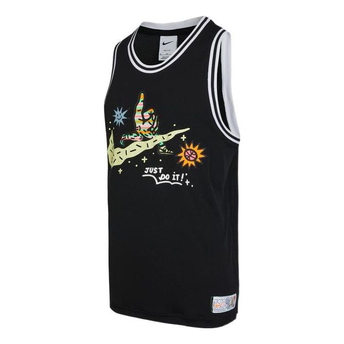 Tielko Nike Dri-FIT DNA Basketball Jersey Čierna | DV3191-010