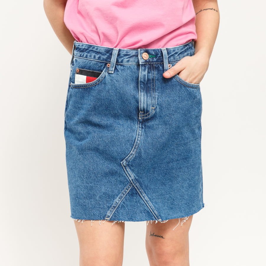 Short Denim Skirt