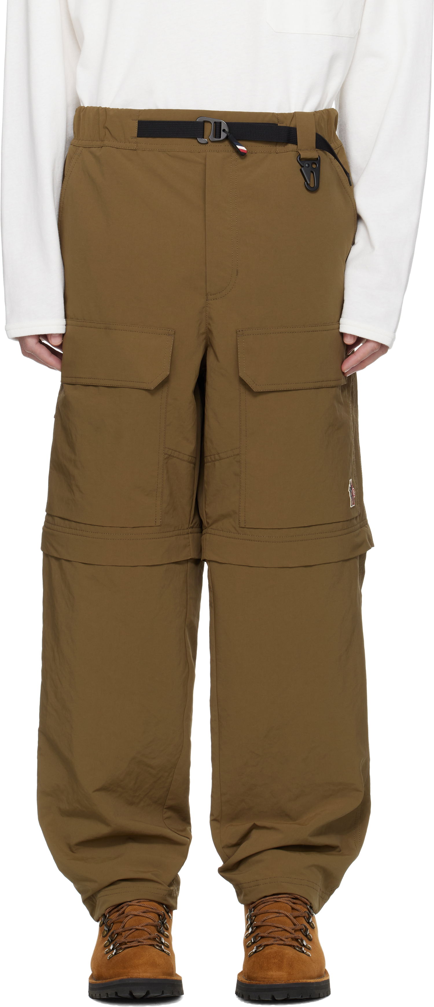 Cargo nohavice Moncler Moncler Grenoble Sportivo Zip-Off Cargo Pants Zelené | K10972A00002597SL, 0