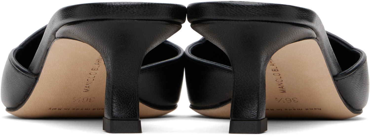 Šperky Manolo Blahnik Manolo Blahnik Moiramu Heeled Sandals Čierna | 225-1809, 1