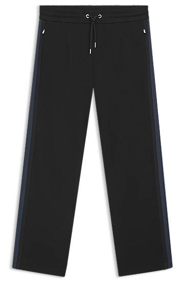 Tepláky BOSS Porsche x BOSS Tracksuit Bottoms with Side Stripes Čierna | 50543681, 0