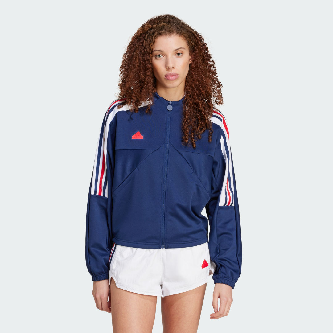 Bunda adidas Performance Tiro Cut 3-Stripes Navy | IZ2054, 0