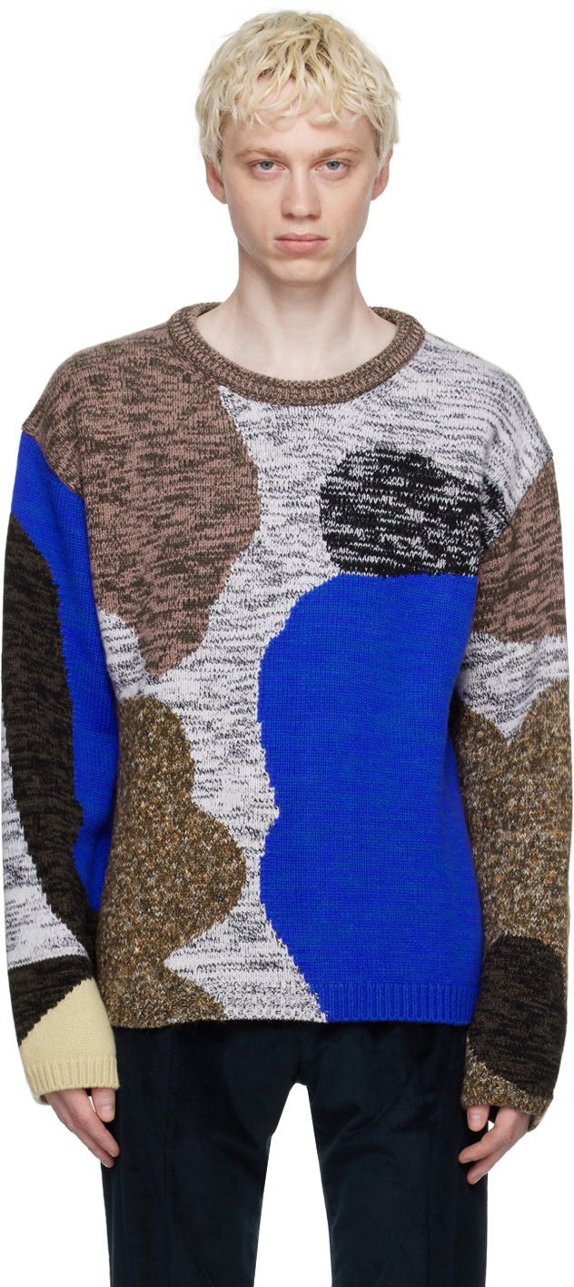 Sveter Paul Smith Paul Smith Jacquard Knit Sweater Rôznofarebný | M1R-292Y-L02173-70, 0