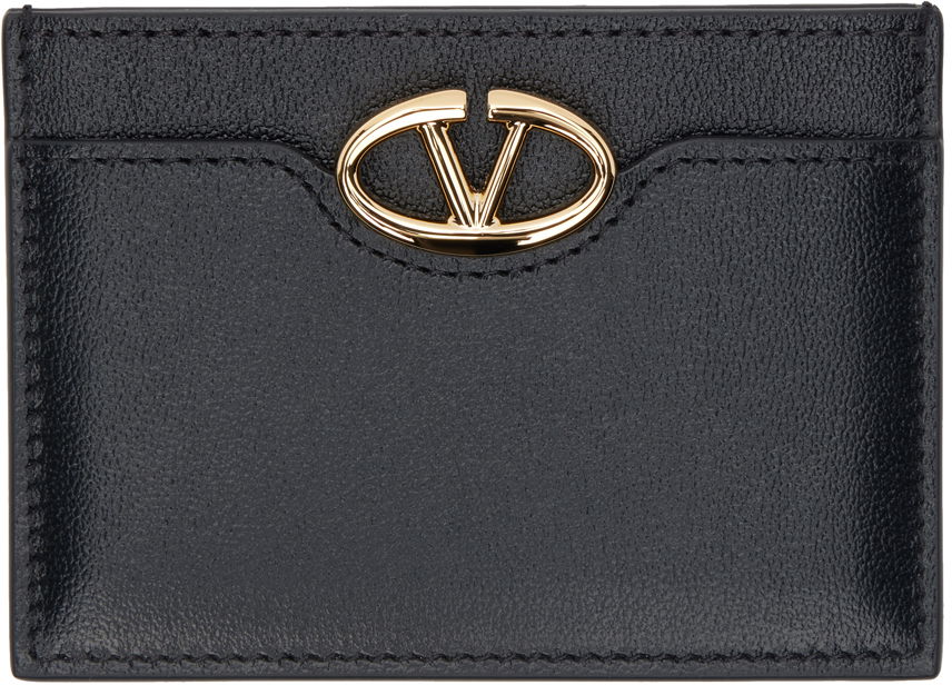 Peňaženka Valentino Garavani Black 'The Bold Edition' VLogo Card Holder Čierna | 5W2P0AD3MIM, 0