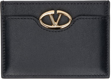 Peňaženka Valentino Garavani Black 'The Bold Edition' VLogo Card Holder Čierna | 5W2P0AD3MIM, 0
