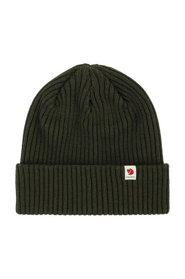 Kulicha FJÄLLRÄVEN Rib Hat Beanie Zelené | F13100184.662, 0