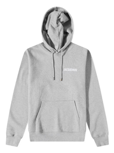 Mikina Jacquemus Classic Logo Popover Hoody Šedá | 22H226JS210-2120-950