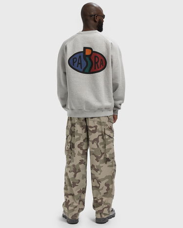 Mikina By Parra Legs logo crew neck sweatshirt Šedá | 54242, 1