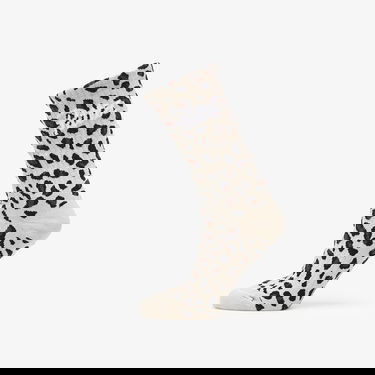 Ponožky Patta Patta Leopard Script Logo Sport Socks Béžová | POC-SS25-2020-396-0014-084, 0
