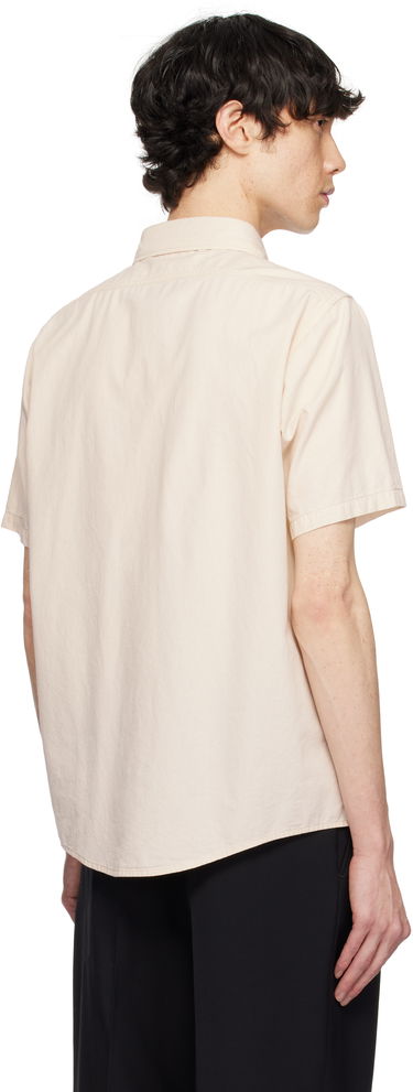 Košeľa Maison Margiela Maison Margiela Chambray Short Sleeve Shirt Béžová | S50DR0010 M30022, 2