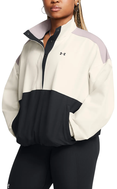 Vetrovka Under Armour Under Armour Armoursport Woven Pullover Biela | 1386473-110, 0