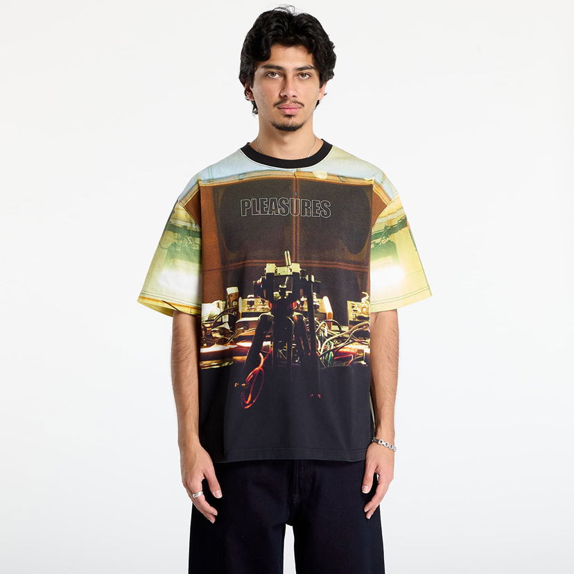 Tričko Pleasures PLEASURES x Boiler Room Venue Heavyweight T-Shirt Rôznofarebný | P25F003-MULTI