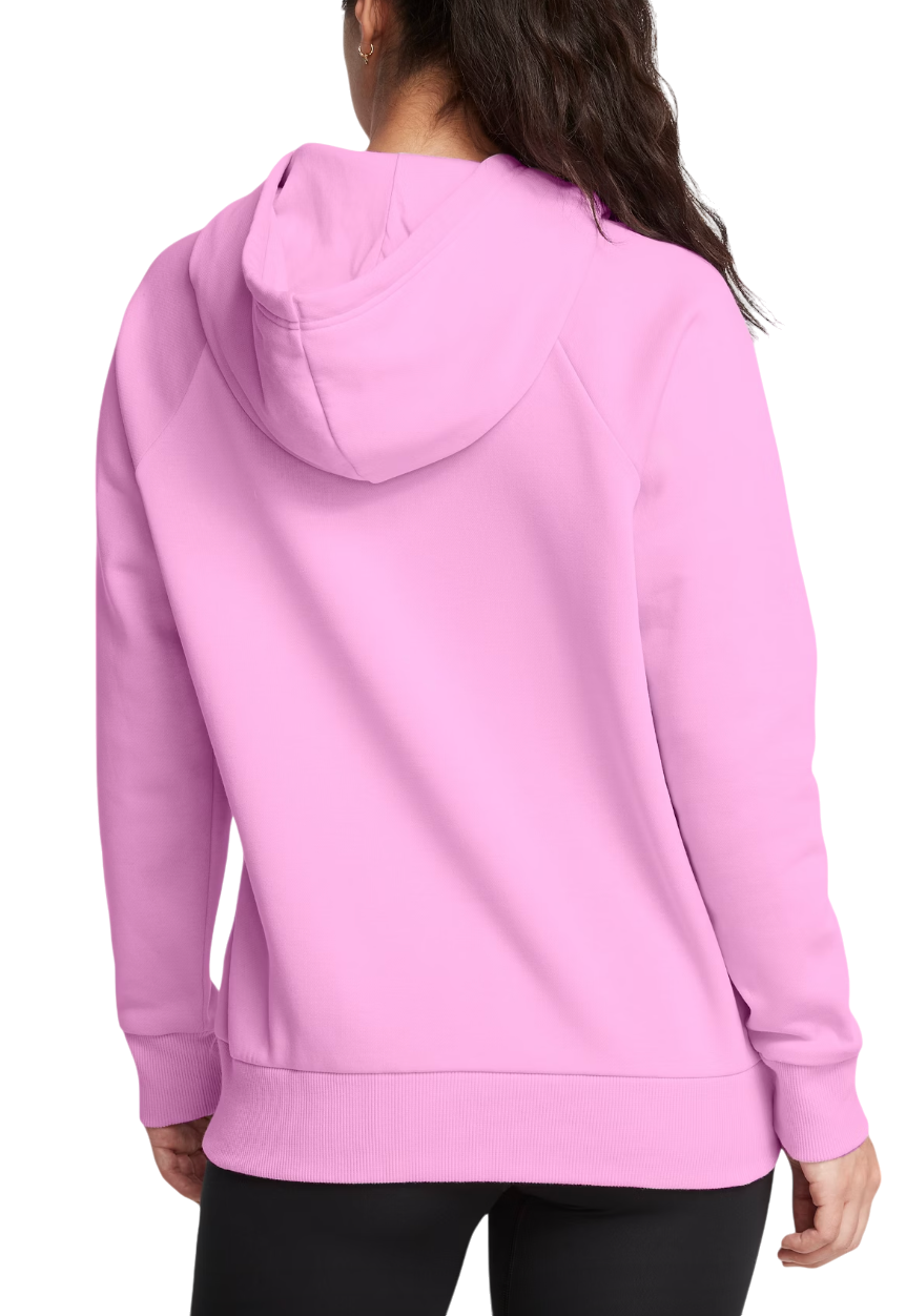Mikina Under Armour Rival Fleece Big Logo Hoodie Ružová | 1379501-638, 1