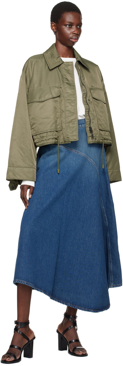 Weekend Max Mara Water-Repellent Reversible Bomber Jacket