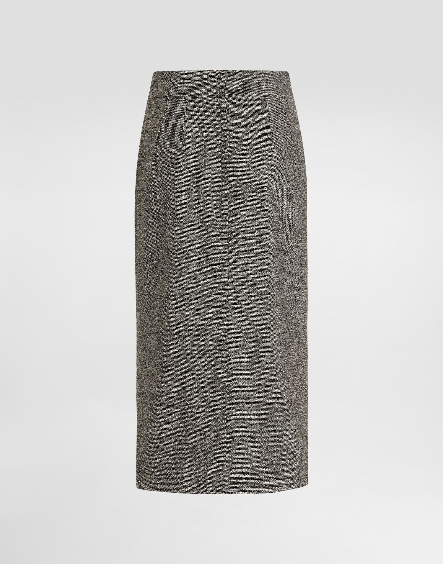 Sukňa Dolce & Gabbana Dotted Wool Skirt Šedá | F4CS8TFMBARS8030, 1
