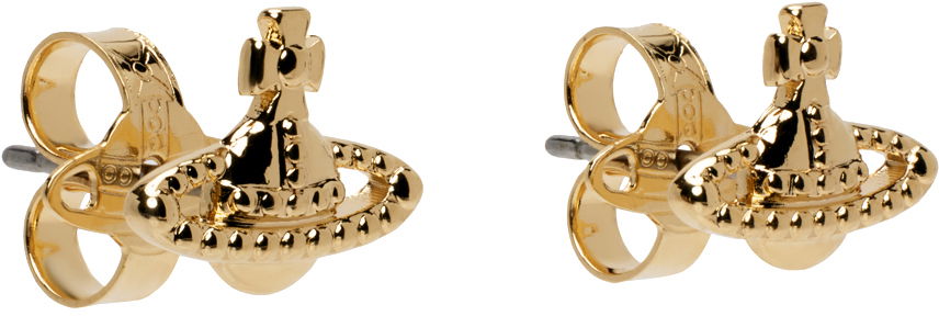 Náušnice Vivienne Westwood Gold-Tone Farah Earrings Metalická | 62010015-02R001-SM, 1