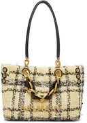 Plaid Tweed Chain-link 1945 Tote