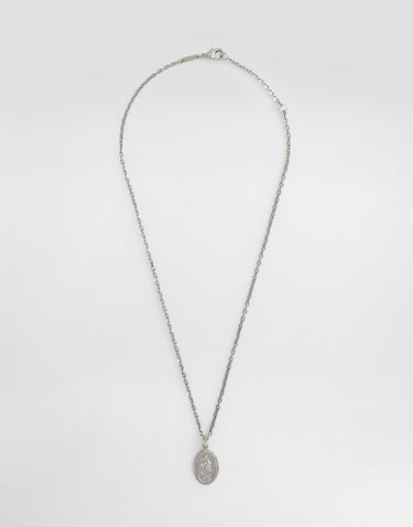 Náhrdelník Dolce & Gabbana Dolce & Gabbana Metal Necklace with Engraved Medallion Metalická | WNR3S2W111187655, 0