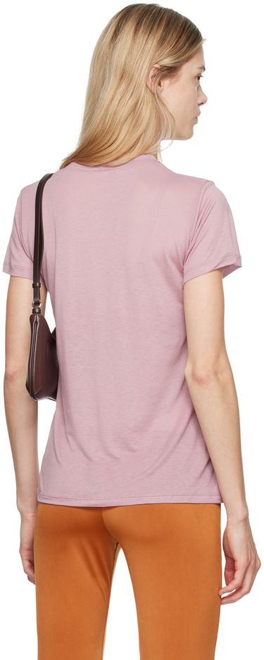 Tričko Baserange Bamboo Lyocell T-Shirt Ružová | TOCT-BL-AU24, 2