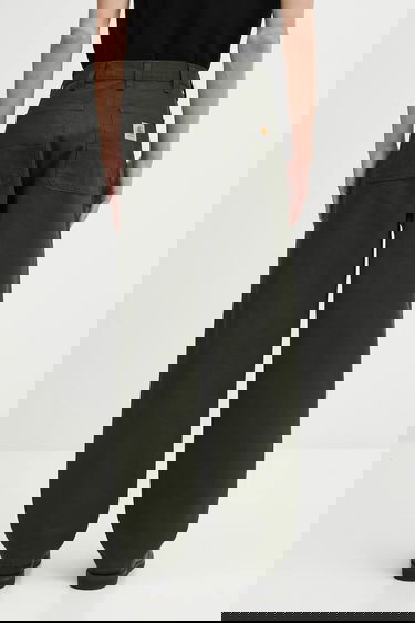 Nohavice Carhartt WIP Cotton Loose Fit Simple Pant Zelené | I031220.4902, 2