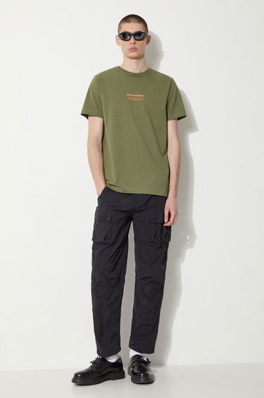 Cargo nohavice Maharishi Maharishi Veg Dyed Cargo Track Pants Čierna | 5040.BLACK, 1
