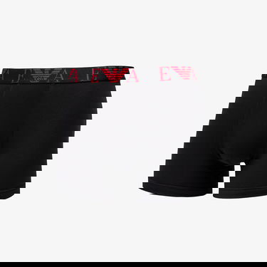 Spodná bielizeň a ponožky Emporio Armani EA7 Men's Knit 3-Pack Bo Nero/ Nero/ Nero XL Čierna | 111473 4F715 38121, 1