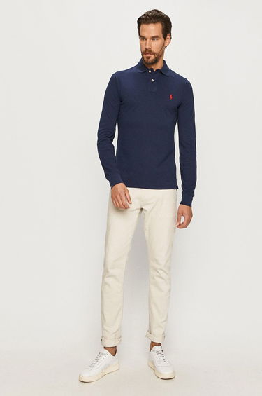 Polo tričko Polo by Ralph Lauren Slim Fit Polo Navy | 710681126038, 2
