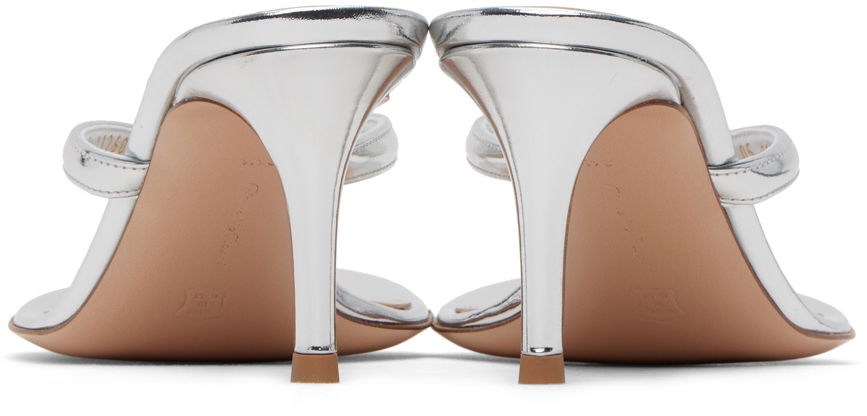 Tenisky a topánky Gianvito Rossi Gianvito Rossi Calypso Thong Heeled Sandals Metalická | G11260.70RIC.MET, 1